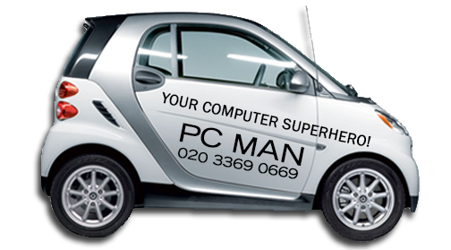 PC Man - Your London Computer Superhero & Wifi Specialist!