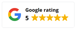 Google 5 Star Rated